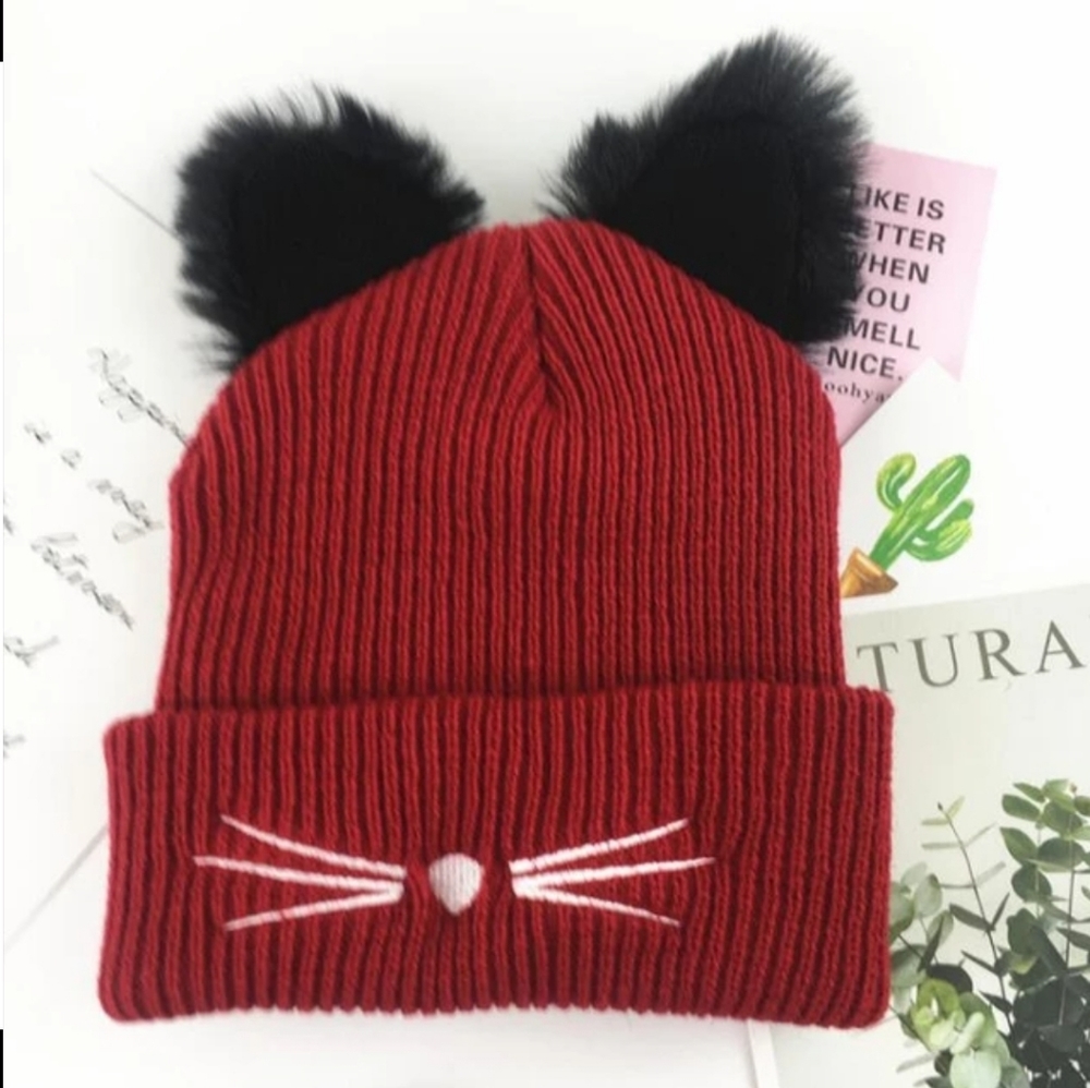 Kitty Cat Winter Hat